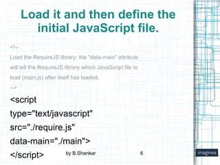 requirejs define|Introduction to RequireJS .